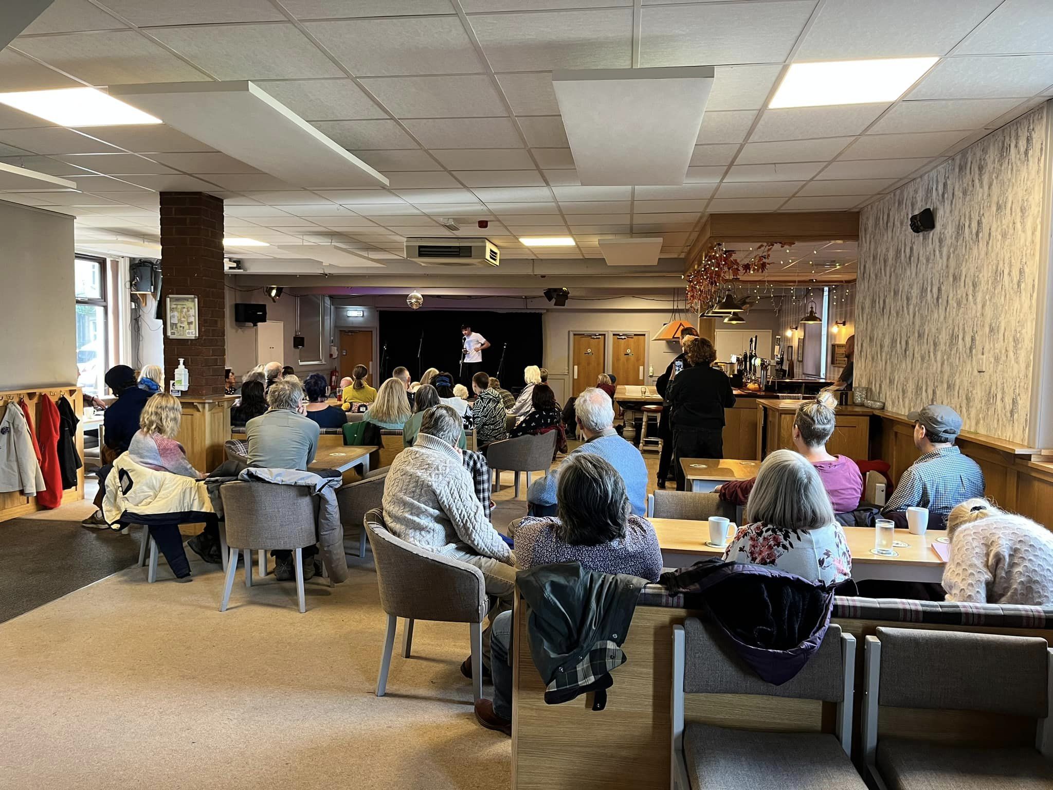 Function room at Marsden Social Club